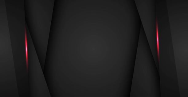 摘要红黑空间框架布局设计技术采用三角概念背景。eps10向量图片下载
