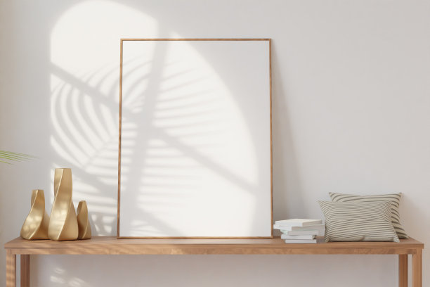 在客厅内部搭建模型。3d渲染，3d插画图片下载