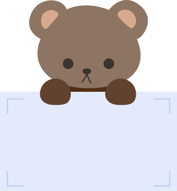 卡通可爱的泰迪熊手持备忘录。框架的照片，文字，注意，贴纸，标签。小动物做清单卡片。孤立在白色背景，矢量，插图，EPS10图片下载