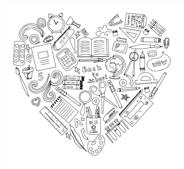 返校心大涂鸦集图片下载