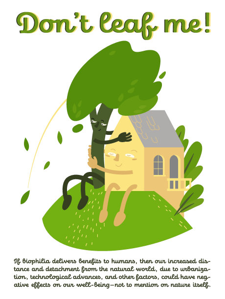 有趣的房子性格的肖像海报。矢量图图片下载