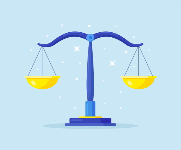 碗的天平在平衡vintage天秤座孤立图片下载