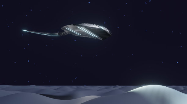 外星人马蹄蟹的3D渲染图片下载