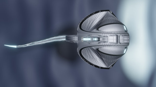 外星人马蹄蟹的3D渲染图片下载