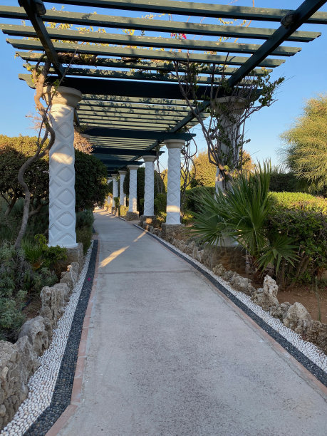 希腊罗德岛的Kallithea Termal baths图片下载