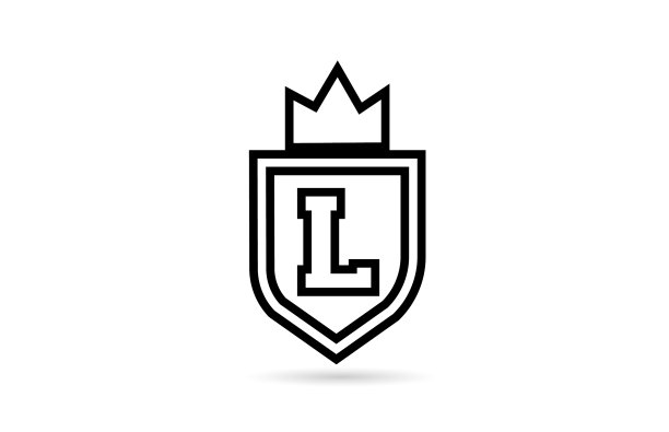 黑白字母字母图标logo用图片下载