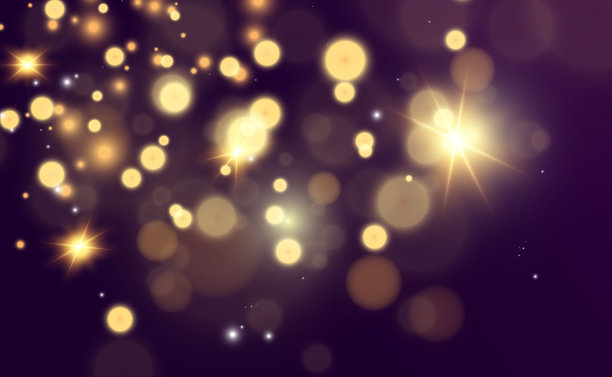 灿烂的金尘矢量发光。闪闪发光的饰品作为背景。矢量插图。图片下载