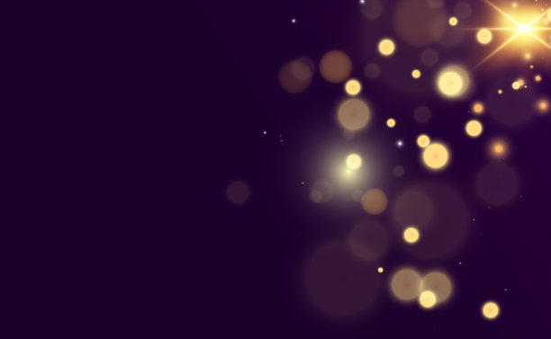 灿烂的金尘矢量发光。闪闪发光的饰品作为背景。矢量插图。图片下载