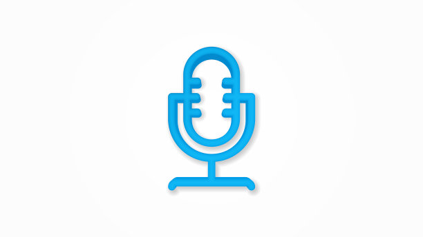 麦克风麦克风语音工作室现实图标3d图片下载