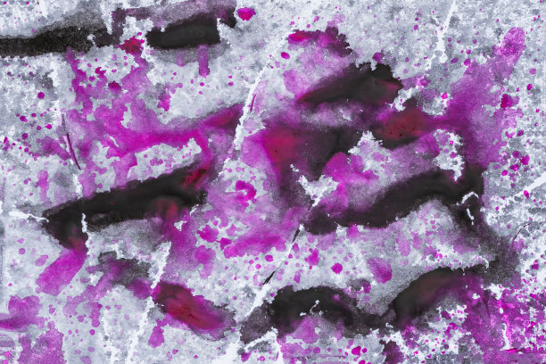 彩色的笔触，污渍，当前滴明亮的丙烯酸油漆图片下载