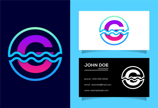 字母首字母在一个圆圈内。图片下载