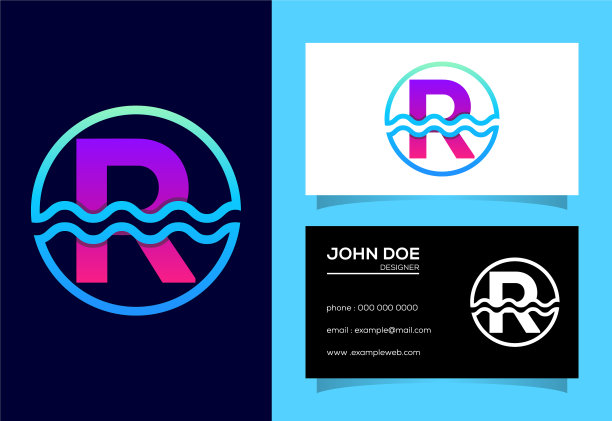 字母首字母在一个圆圈中。图片下载