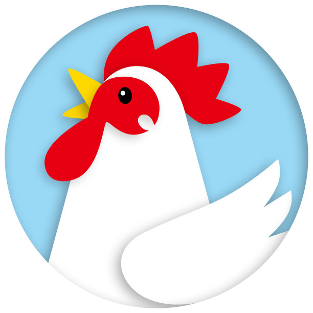 公鸡打鸣的插图。图片下载