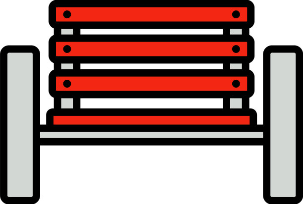 网球运动员板凳图标图片下载