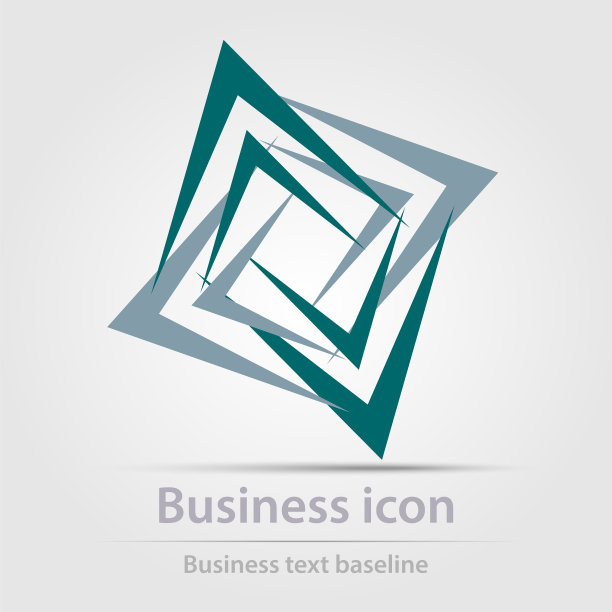 最初设计的彩色商业图标图片下载