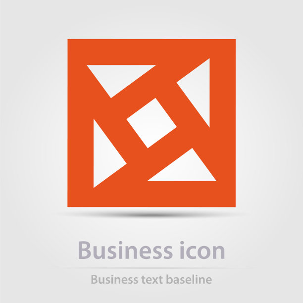 最初设计的彩色商业图标图片下载