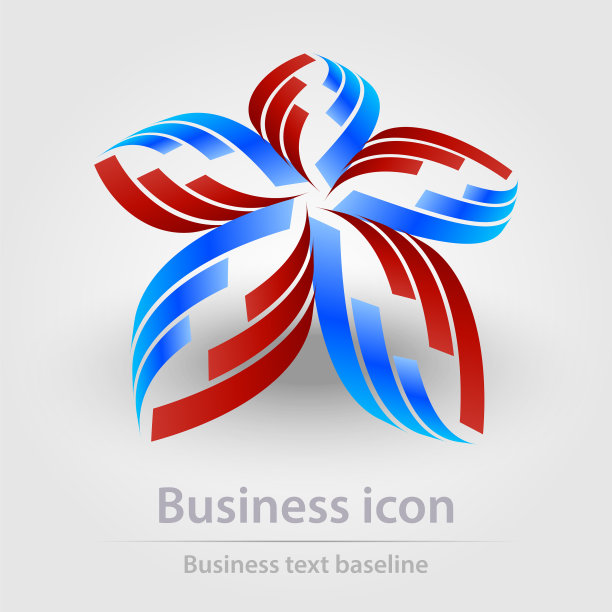 最初设计的彩色商业图标图片下载