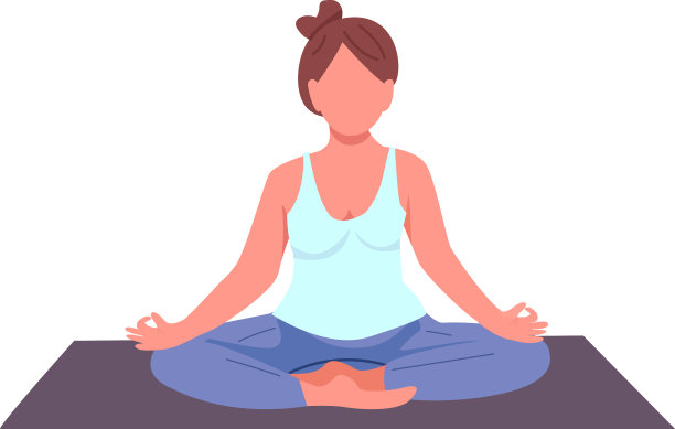 荷花女子摆半平色人物图片下载