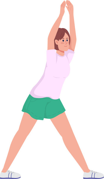 女孩做瑜伽半平色性格图片下载