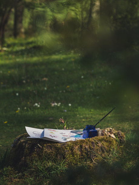 绘画用品图片下载