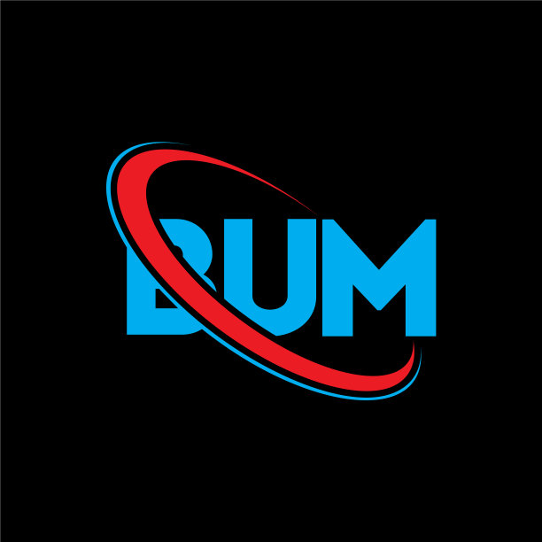 Bum logo Bum letter logo设计图片下载