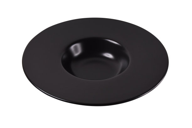 意大利面盘孤立在白色背景上(剪切路径)图片下载