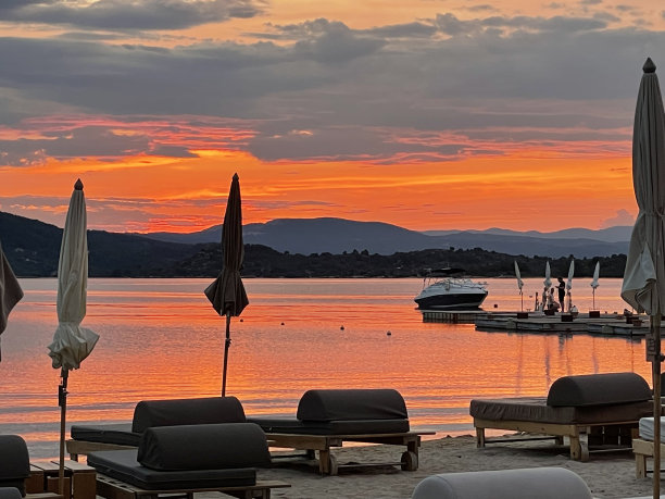 日落海滩图片下载