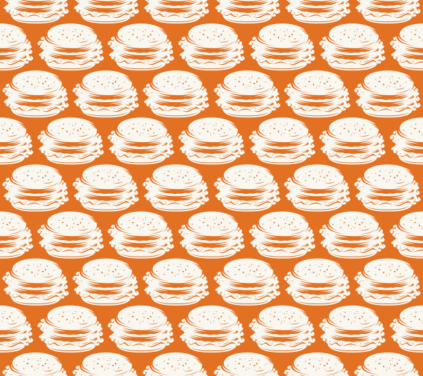 汉堡餐厅的无缝模式图片下载