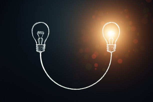 概念的概念。教育、培训、动机、灵感、象征。断开想法的连接图片下载