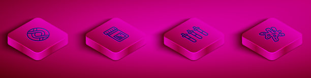 用添加剂设置等距线DNA符号罐图片下载