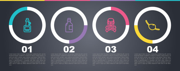 定线酒精喝朗姆酒头骨上的交叉骨头图片下载