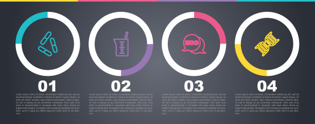 设置线病毒实验室玻璃器皿或烧杯图片下载