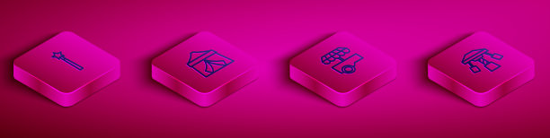 快速设置等距线魔术棒马戏团帐篷图片下载