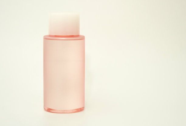 化妆用油瓶上涂白色图片下载