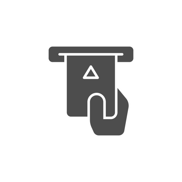 插入信用卡线性图标图片下载