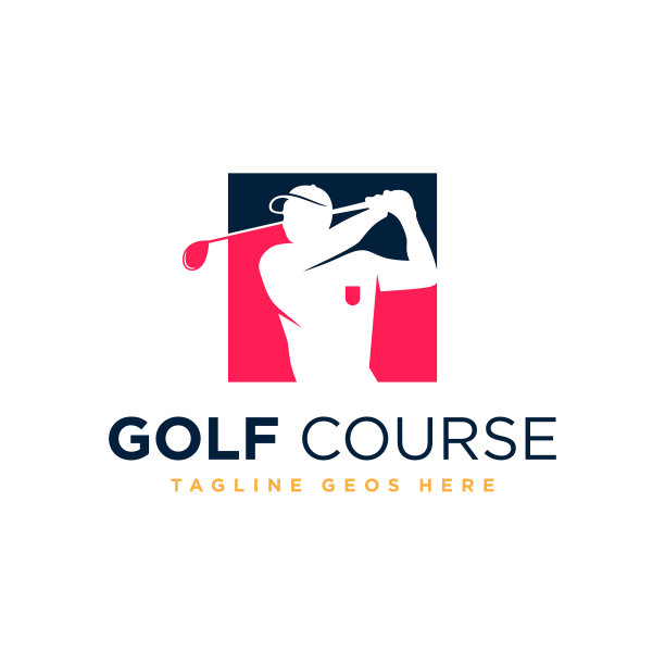 男士高尔夫运动标志设计图片下载