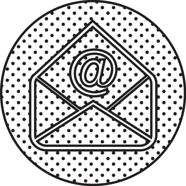 电子邮件和邮件图标符号设计图片下载