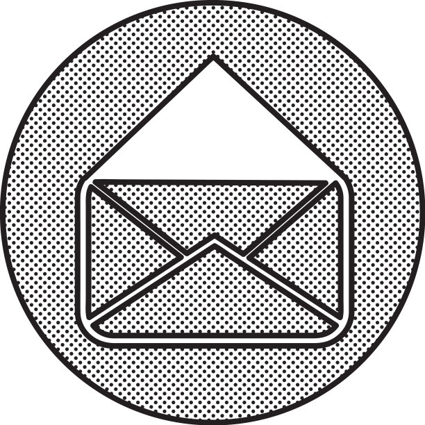 电子邮件和邮件图标符号设计图片下载