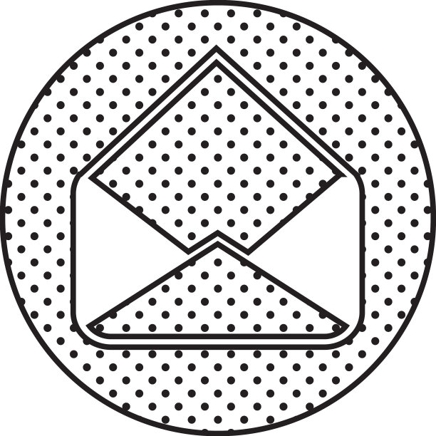 电子邮件和邮件图标符号设计图片下载