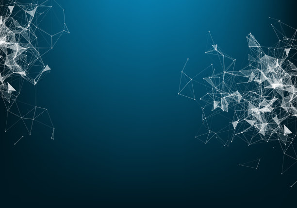 抽象的未来数字景观图片下载