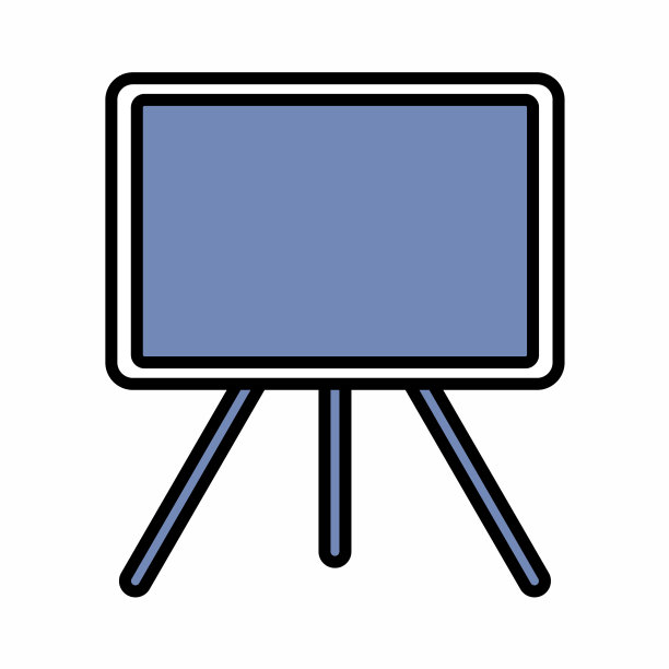 图标的帆布-深蓝色风格图片下载