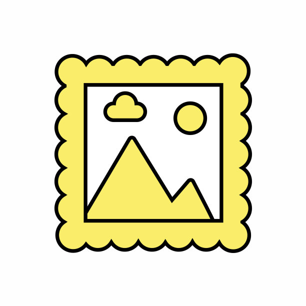 绘画Icon -黄月风格图片下载