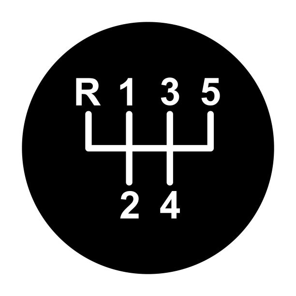 手柄汽车手动换挡杆图标车辆齿轮图片下载