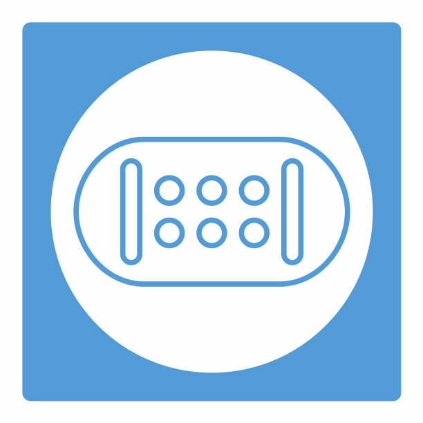 图标粘石膏-白色月亮风格图片下载