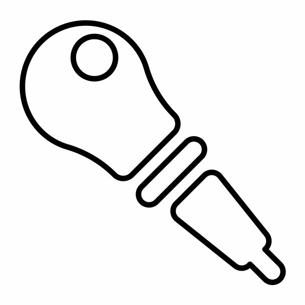 图标的滴管线风格图片下载