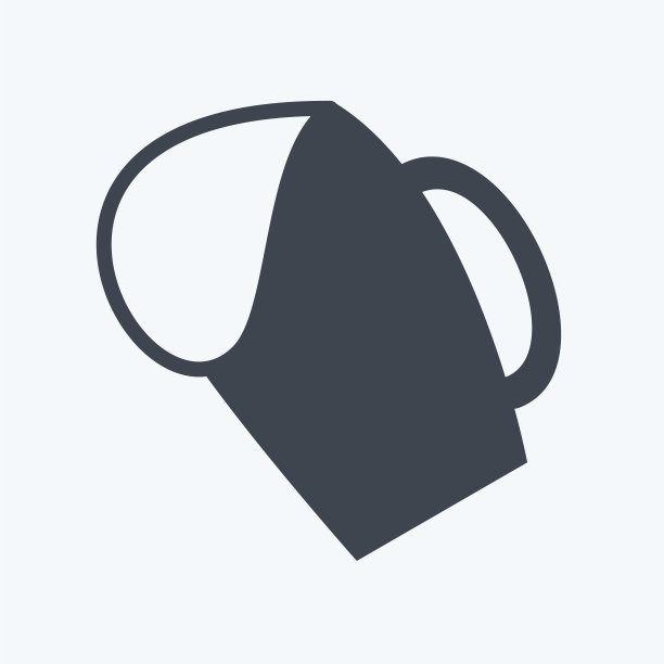 啤酒敬酒图标时髦的字形风格图片下载