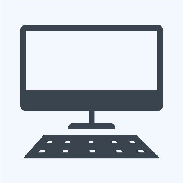 图标桌面-字形样式，不可编辑的笔画图片下载