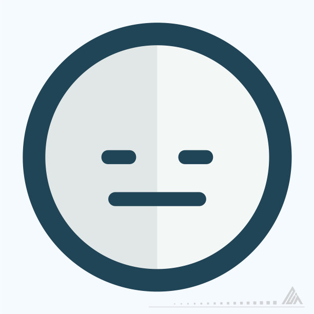 图标表情直脸平风格图片下载