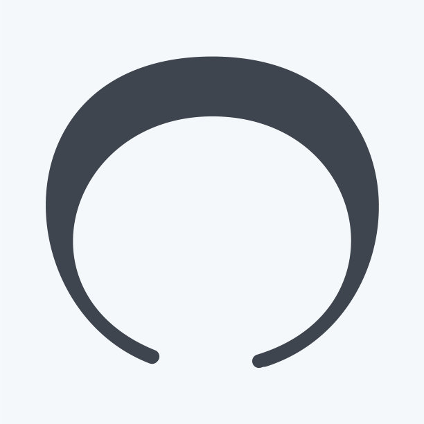 图标头发带-字形风格-简单好图片下载