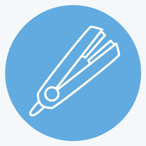 图标直发器-蓝色眼睛的风格-简单图片下载